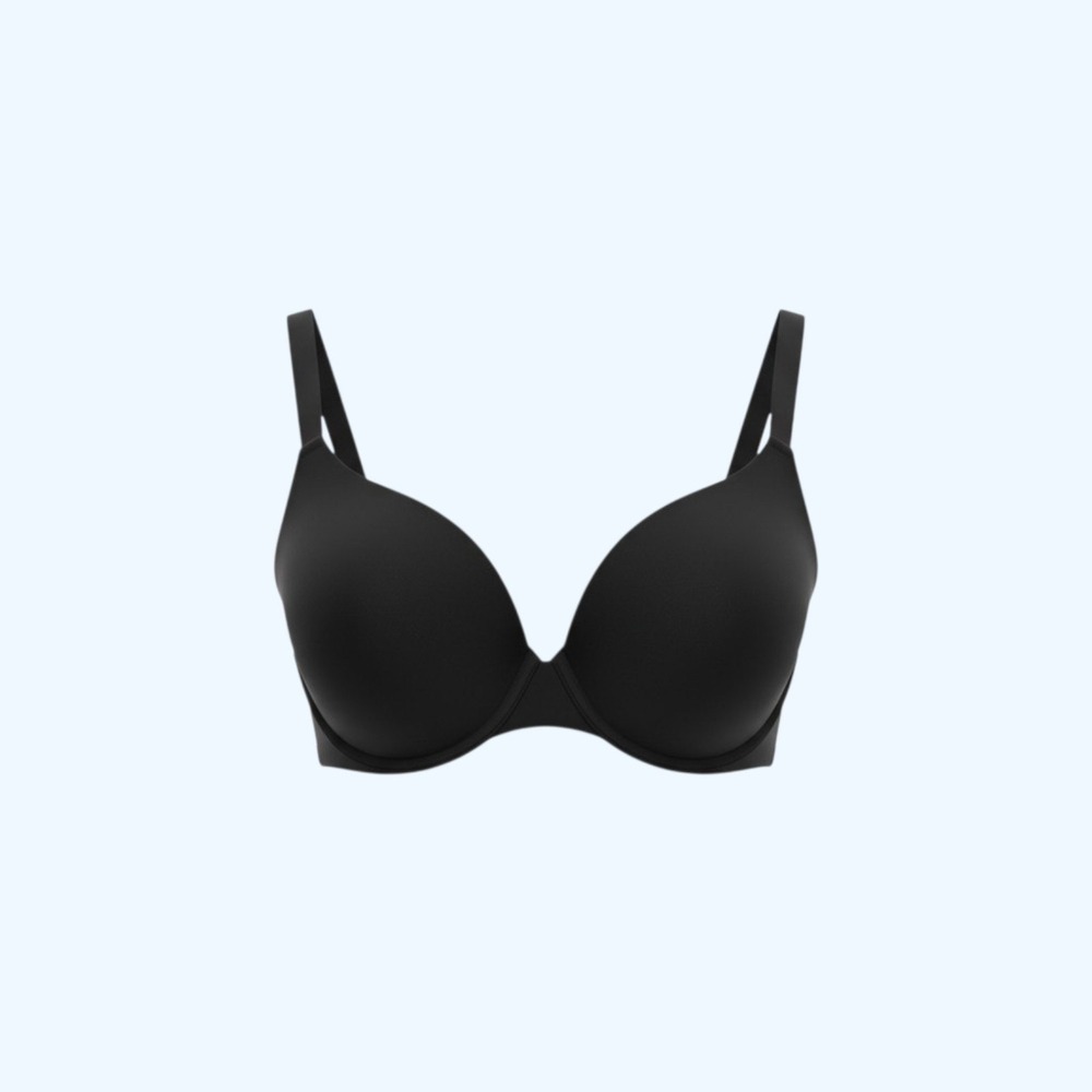 Secret Treasures T-Shirt Bra‎ 42C Full Coverage Underwire Black Excellent